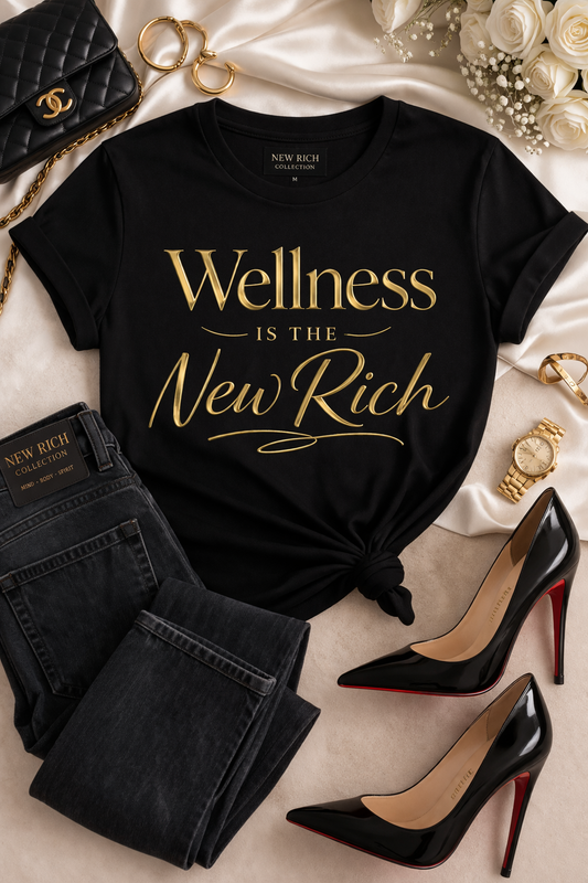 Wellness Is The New Rich Tshirt